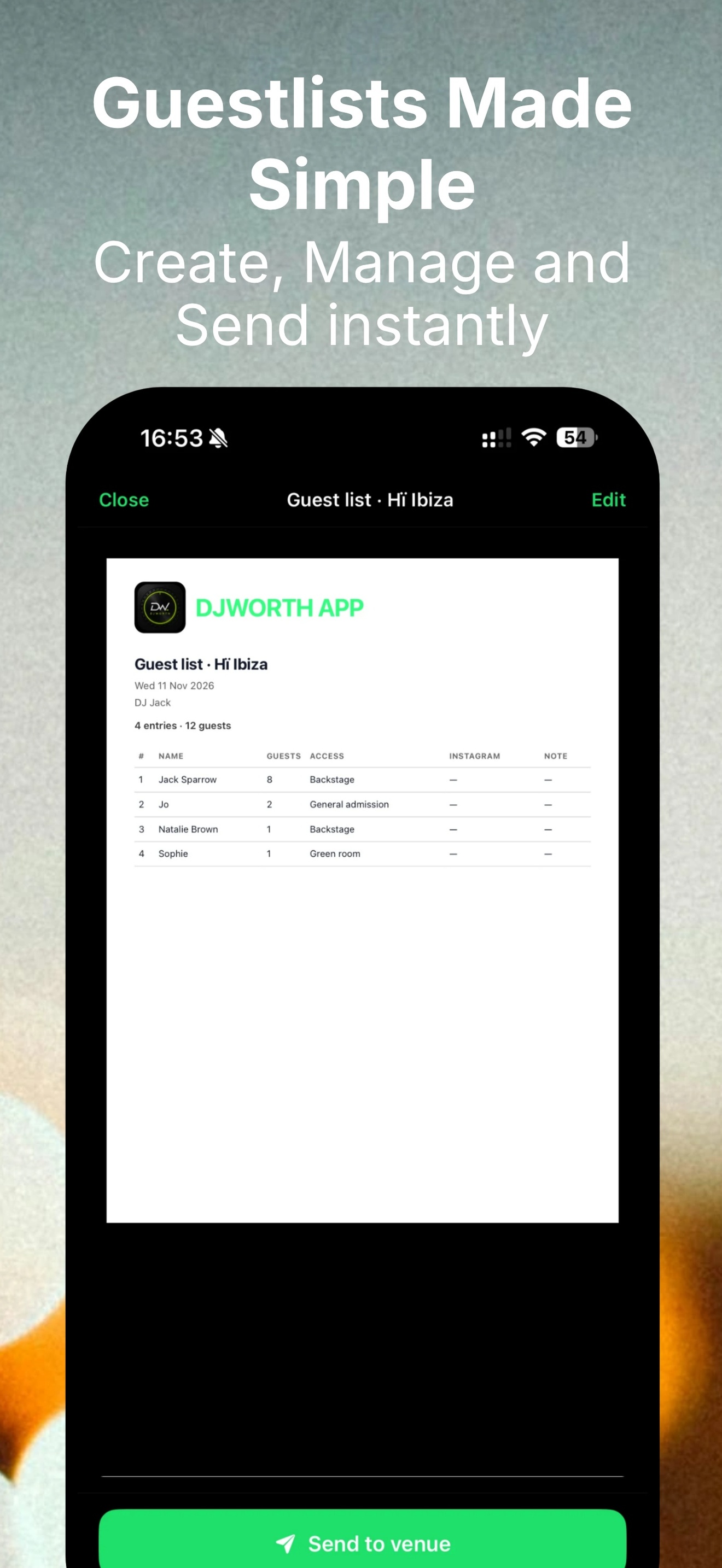 ArtistPilot venue directory and intel